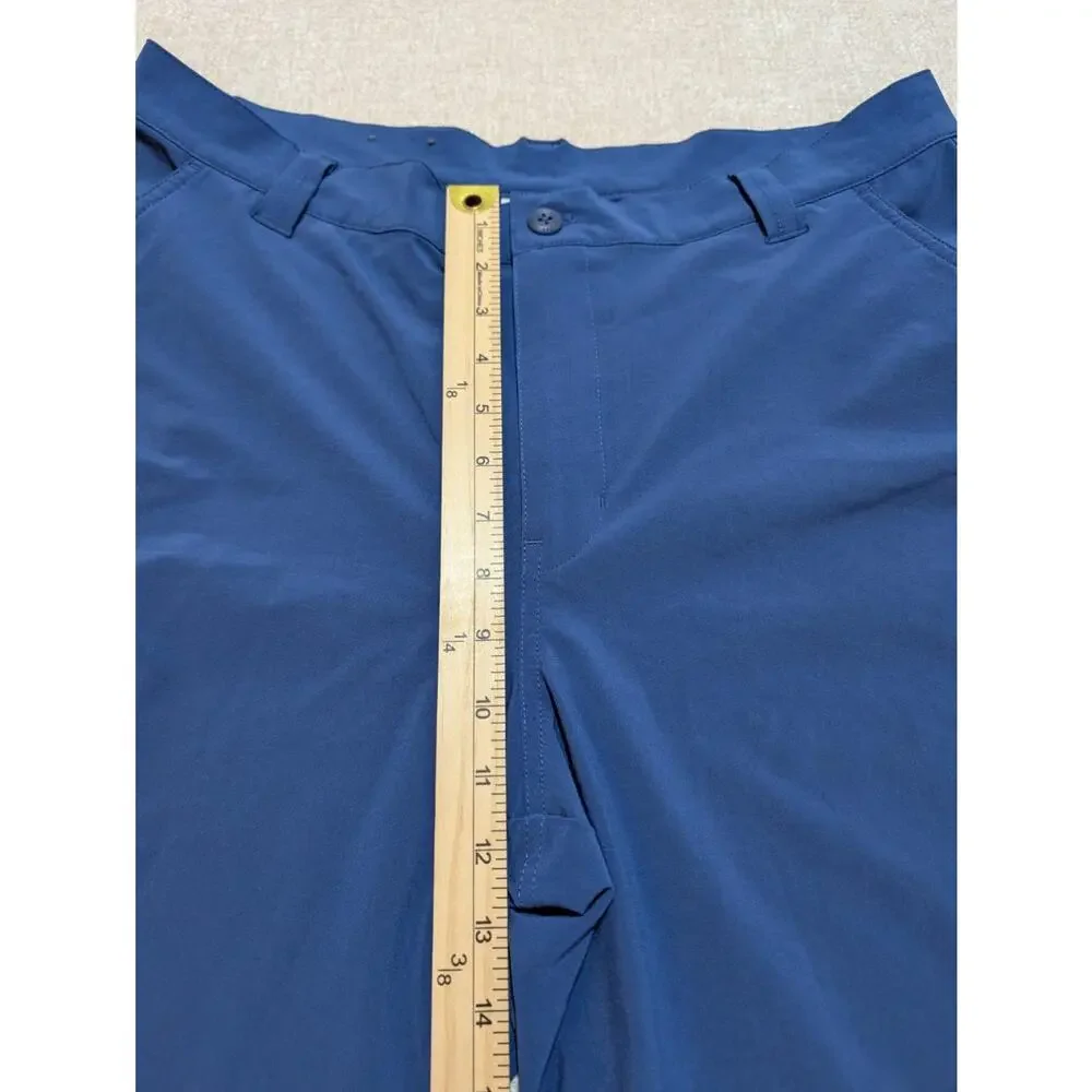 Columbia PFG Terminal Tackle Shorts Men’s 36 Navy Blue Fishing Cargo